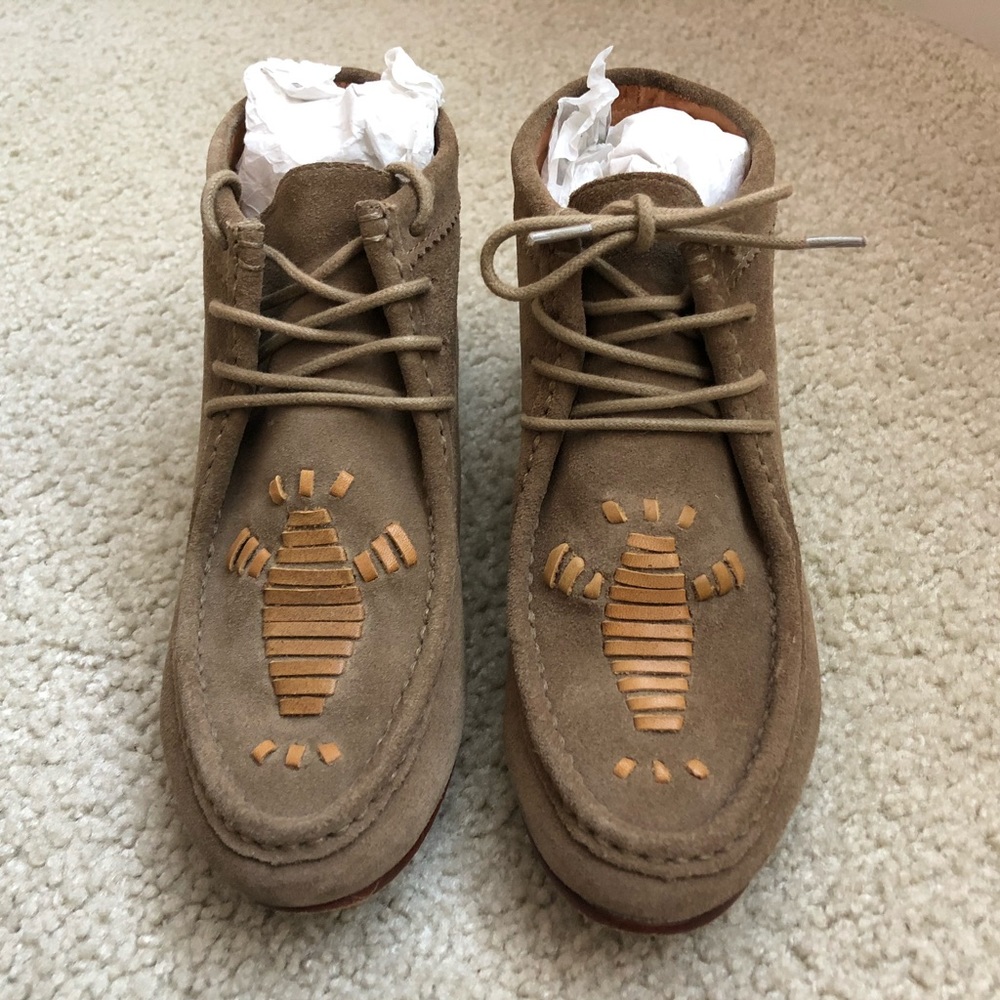 Joie Eye of the Tiger Moccasin Booties